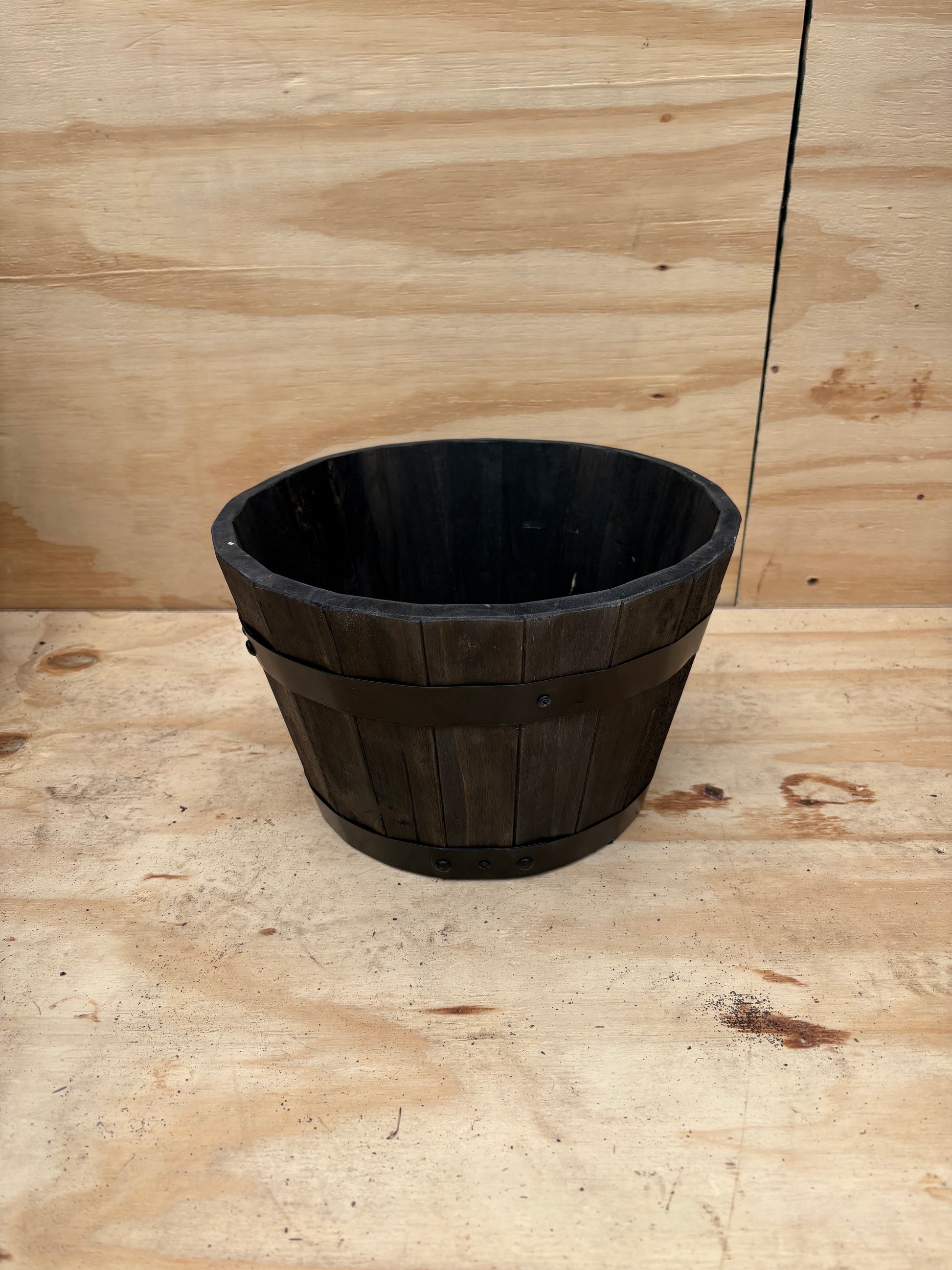Barrel wood round