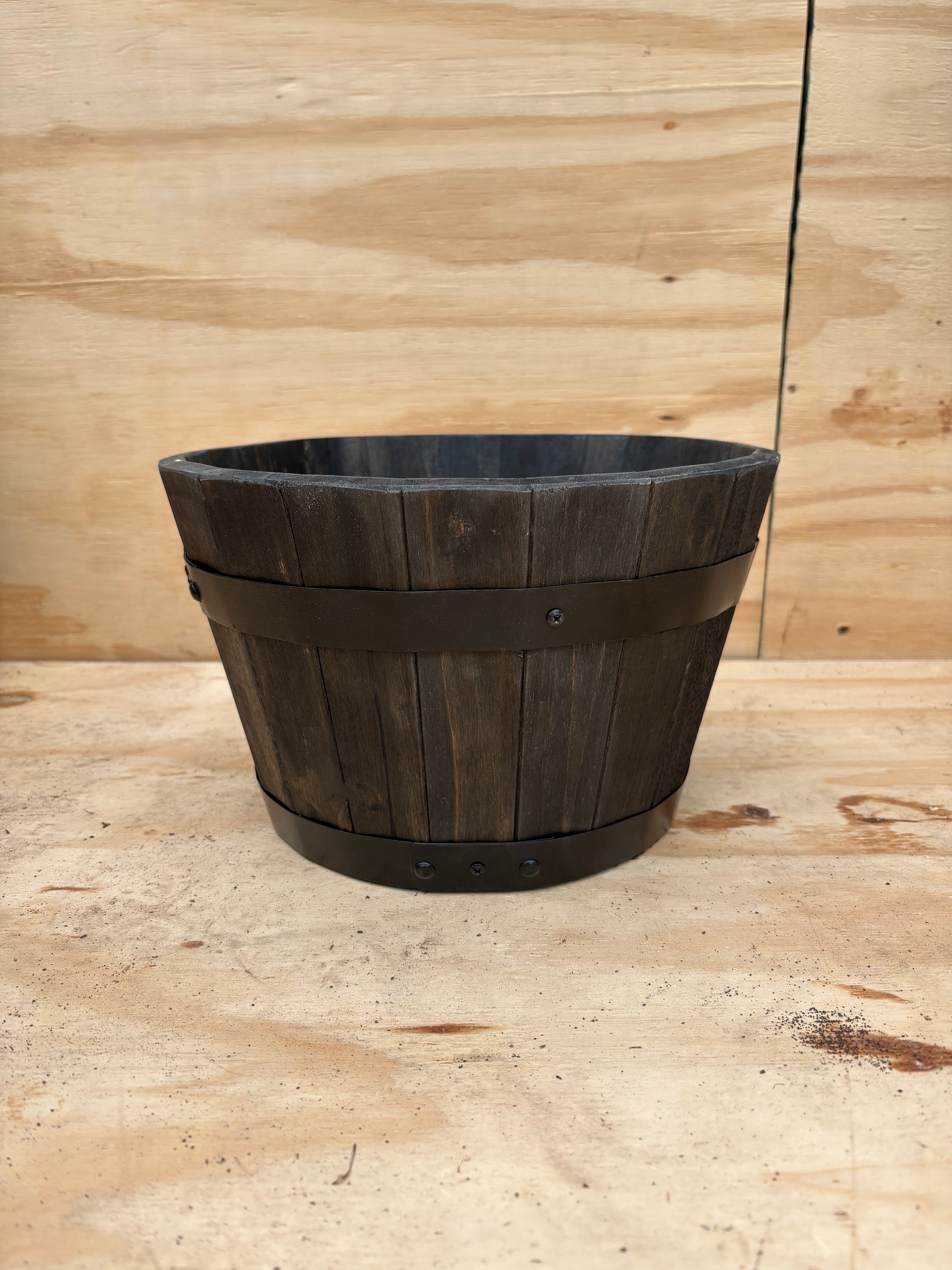 Barrel wood round