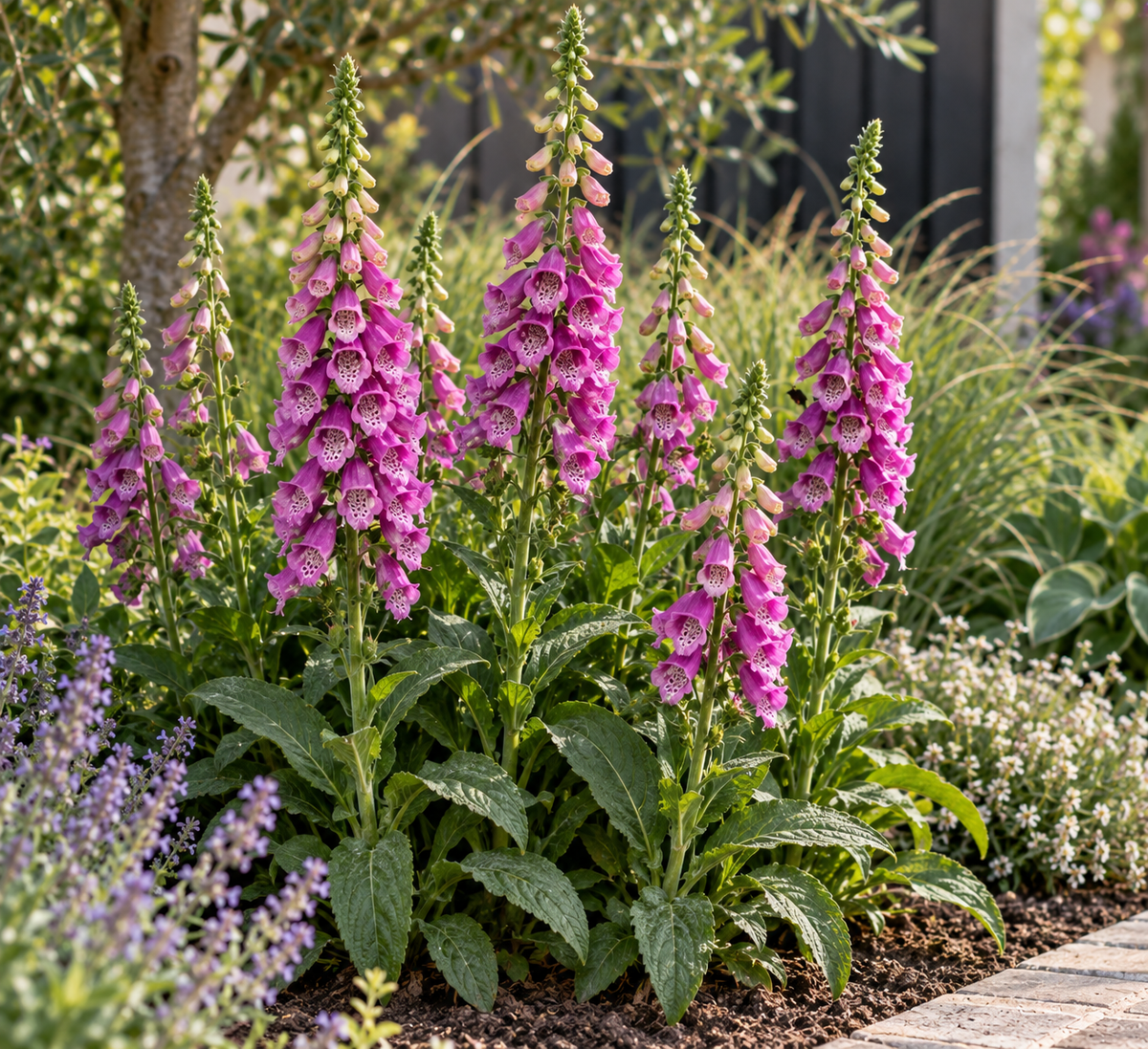 Digitalis purpurea vaste plant