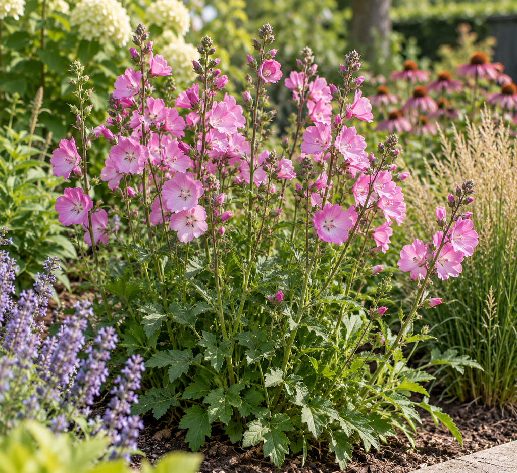 Sidalcea vaste plant