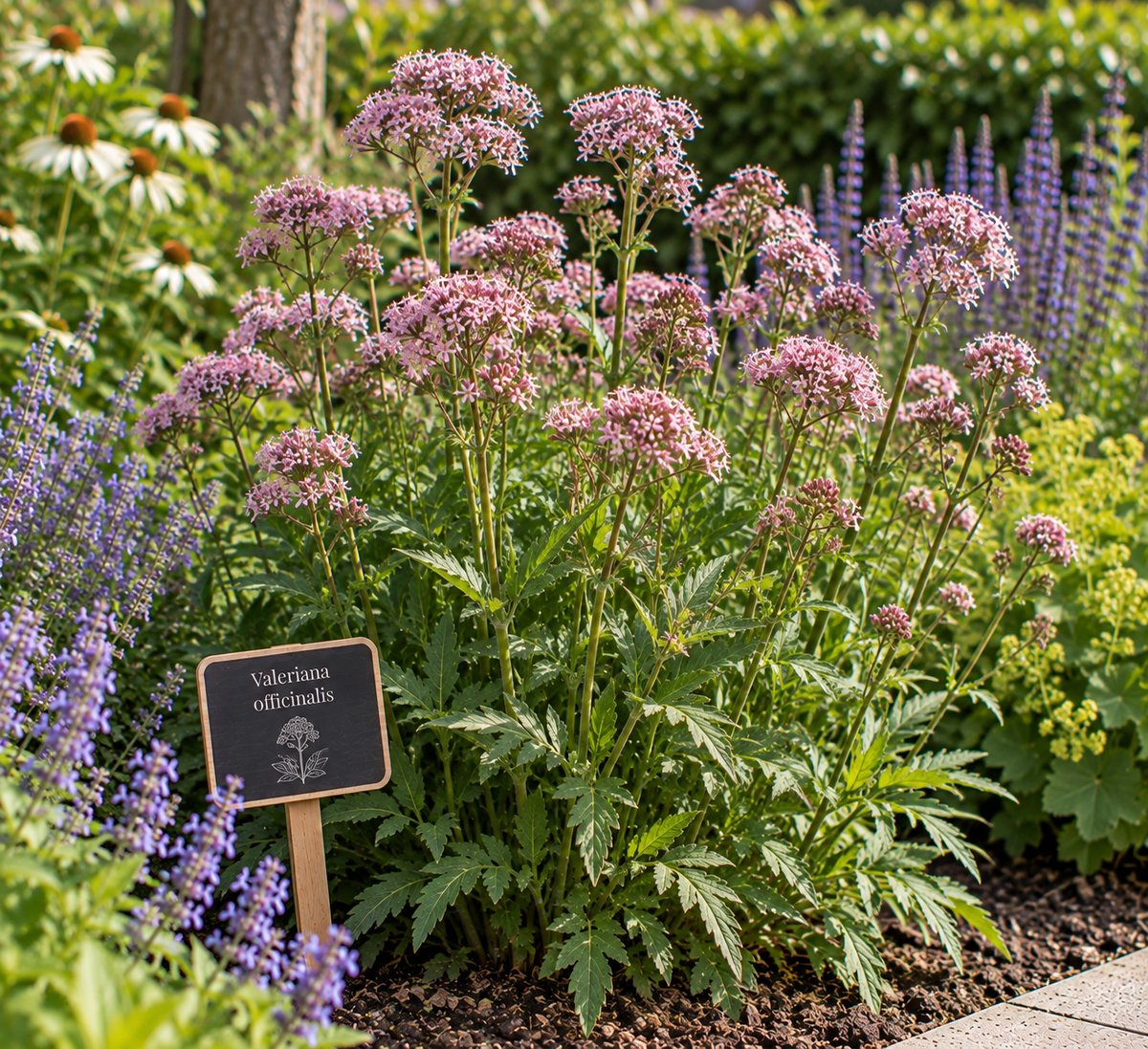 Valeriana officinalis vaste plant
