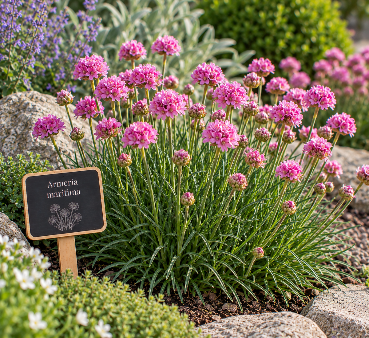 Armeria maritima vaste plant
