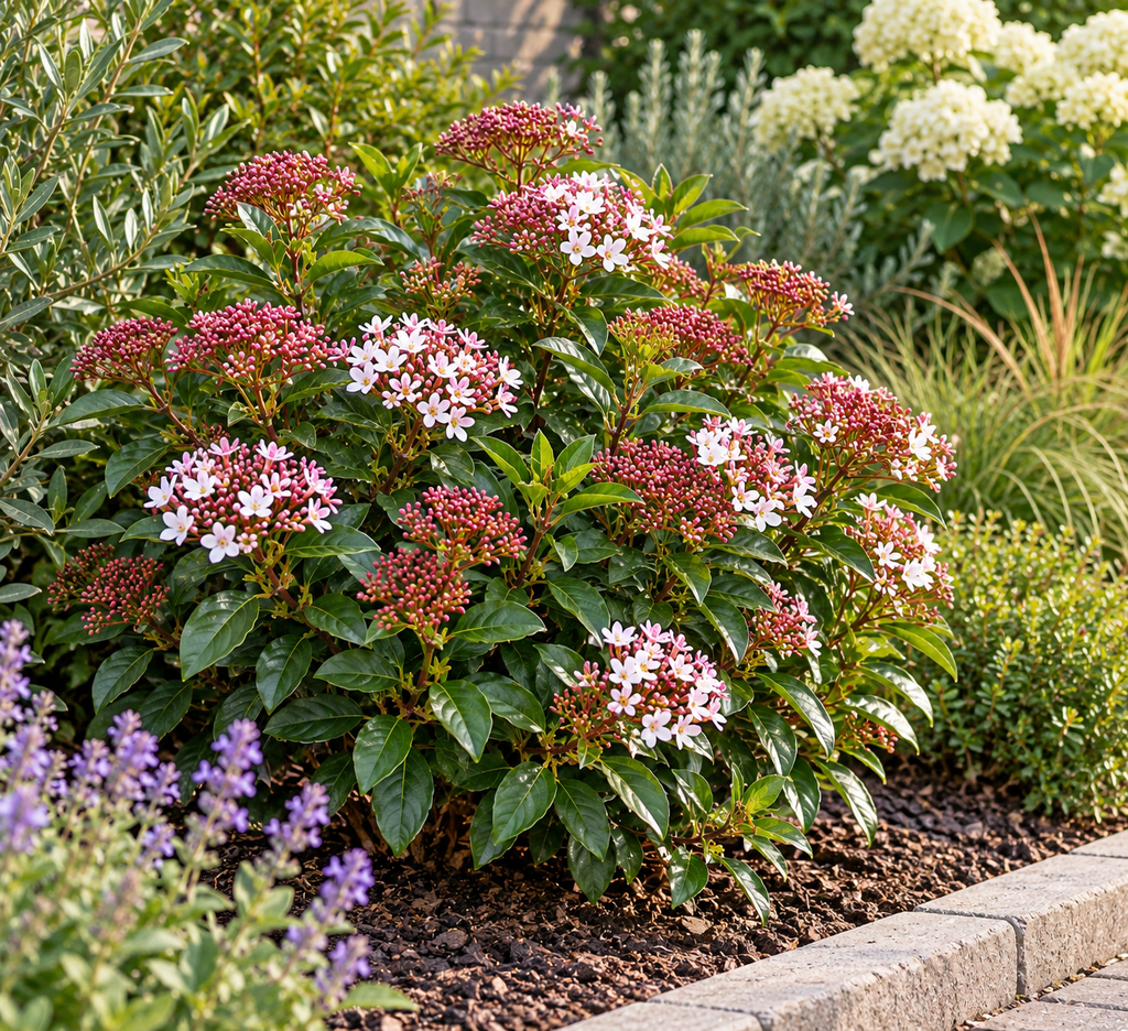 Viburnum Tinus ‘Gwenllian’